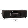 ΕΠΙΠΛΟ ΤΗΛΕΟΡΑΣΗΣ MACIE ΜΕΛΑΜΙΝΗΣ HM2203.01 ZEBRANO 120x40x39Y εκ.