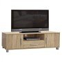 ΕΠΙΠΛΟ ΤΗΛΕΟΡΑΣΗΣ ΜΕΛΑΜΙΝΗΣ MACIE HM2203.02 SONAMA 120x40x39Υ εκ.