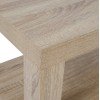 ΤΡΑΠΕΖΙ ΣΑΛΟΝΙΟΥ ΜΕΛΑΜΙΝΗΣ ALAYNA HM2207.02 SONAMA 90X45X45 εκ.