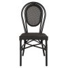 ΚΑΡΕΚΛΑ ΑΛΟΥΜΙΝΙΟΥ TRENT BAMBOO LOOK ΜΕ TEXTLINE 45x57x88 εκ. HM5052