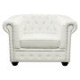 ΠΟΛΥΘΡΟΝΑ T.CHESTERFIELD POLINA HM3011.02 PU ΛΕΥΚΟ ΜΑΤ 110x90x73Y εκ.