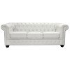 ΚΑΝΑΠΕΣ 3ΘΕΣΙΟΣ T.CHESTERFIELD HM3009.02 ΤΕΧΝΟΔΕΡΜΑ ΛΕΥΚΟ ΜΑΤ 208x90x73 εκ.