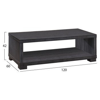 ΤΡΑΠΕΖΙ ΣΑΛΟΝΙΟΥ SALEM HM2217.01 ZEBRANO 120Χ60Χ42εκ.