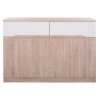 ΜΠΟΥΦΕΣ JOLENE HM2234.02 2 ΣΥΡΤΑΡΙΑ & 4 ΠΟΡΤΕΣ SONAMA 120X40X80εκ.