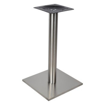 ΒΑΣΗ ΤΡΑΠΕΖΙΟΥ INOX HM421 ΜΕ ΡΕΓΟΥΛΑΤΟΡΟΥΣ 40x40x72Y εκ.