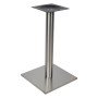 ΒΑΣΗ ΤΡΑΠΕΖΙΟΥ INOX HM421 ΜΕ ΡΕΓΟΥΛΑΤΟΡΟΥΣ 40x40x72Y εκ.
