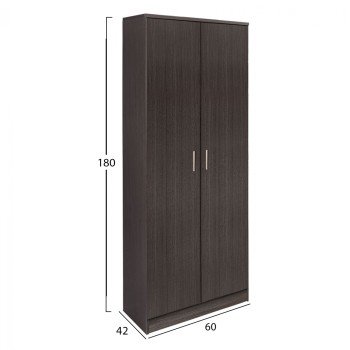 ΝΤΟΥΛΑΠΑ 2ΦΥΛΛΗ BAILEY ΜΕ ΤΡΙΑ ΡΑΦΙΑ HM337.01 ZEBRANO 60Χ42Χ180εκ. ΝΤΟΥΛΑΠΑ 2ΦΥΛΛΗ BAILEY ΜΕ ΤΡΙΑ ΡΑΦΙΑ HM337.01 ZEBRANO 60Χ42Χ180εκ.