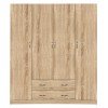 ΝΤΟΥΛΑΠΑ 4ΦΥΛΛΗ ΜΕ 2 ΣΥΡΤΑΡΙΑ AZALEA 200Χ56Χ180Υεκ. HM353.02 SONAMA