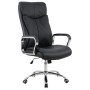 ΚΑΡΕΚΛΑ ΓΡΑΦΕΙΟΥ SHASHI HM1093.01 ΜΑΥΡΟ PU 63x80x118-126Υ