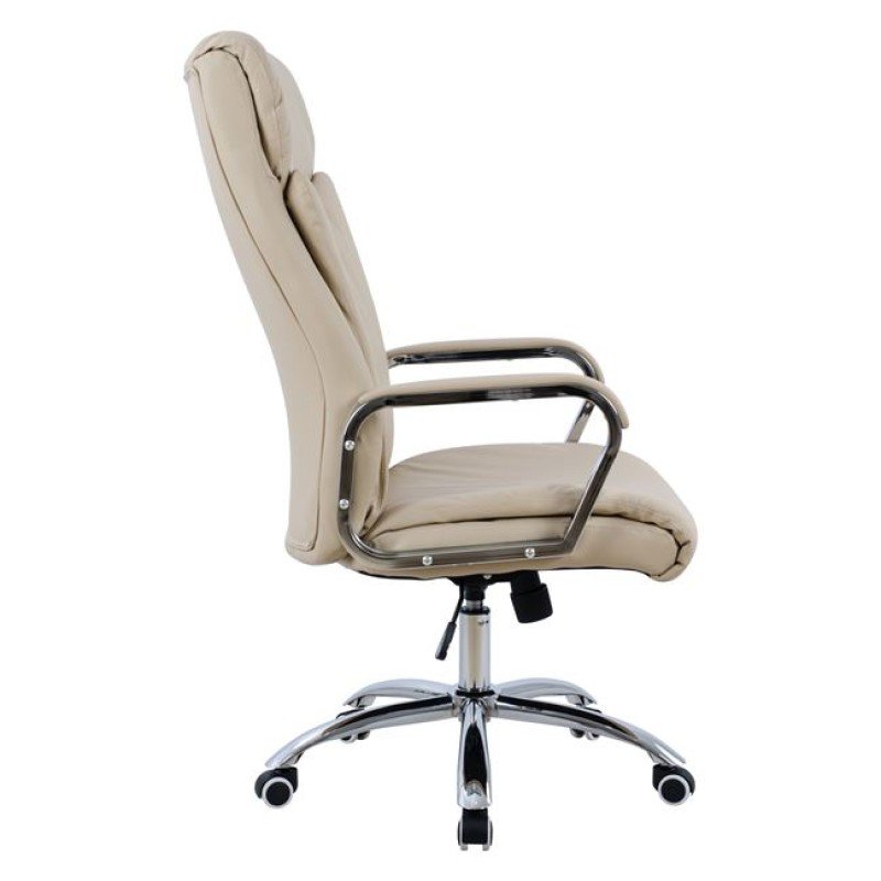 ΚΑΡΕΚΛΑ ΓΡΑΦΕΙΟΥ SHASHI HM1093.07 PU ΣΕ ΕΚΡΟΥ 63x80x118-126Yεκ
