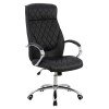 ΚΑΡΕΚΛΑ ΓΡΑΦΕΙΟΥ SHALY HM1098.01 PU ΣΕ ΜΑΥΡΟ 62x80x125Υεκ