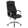 ΚΑΡΕΚΛΑ ΓΡΑΦΕΙΟΥ SHALY HM1098.01 PU ΣΕ ΜΑΥΡΟ 62x80x125Υεκ