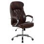 ΚΑΡΕΚΛΑ ΓΡΑΦΕΙΟΥ LANISHA HM1099.09 PU ΣΕ ΚΑΦΕ 65x73x125Υεκ