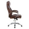 ΚΑΡΕΚΛΑ ΓΡΑΦΕΙΟΥ LANISHA HM1099.09 PU ΣΕ ΚΑΦΕ 65x73x125Υεκ