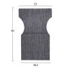 ΜΑΞΙΛΑΡΙ TEXTILENE 600gr/m2 2X1 ΓΚΡΙ ΓΙΑ ΠΟΛΥΘΡΟΝΑ ΣΚΗΝΟΘΕΤΗ HM5272.10 46.5Χ53Χ80Υεκ. ΜΑΞΙΛΑΡΙ TEXTILENE 600gr/m2 2X1 ΓΚΡΙ ΓΙΑ ΠΟΛΥΘΡΟΝΑ ΣΚΗΝΟΘΕΤΗ HM5272.10 46.5Χ53Χ80Υεκ.