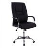 ΚΑΡΕΚΛΑ ΓΡΑΦΕΙΟΥ ANGEE HM1106.01 PU ΣΕ ΧΡΩΜΑ ΜΑΥΡΟ 58,5x70x120Υεκ