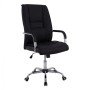 ΚΑΡΕΚΛΑ ΓΡΑΦΕΙΟΥ ANGEE HM1106.01 PU ΣΕ ΧΡΩΜΑ ΜΑΥΡΟ 58,5x70x120Υεκ