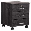 ΣΥΡΤΑΡΙΕΡΑ ΓΡΑΦΕΙΟΥ HAYDEN HM2282.01 ΣΕ ΑΝΘΡΑΚΙ ΧΡΩΜΑ 39.5x40x46.5Υεκ