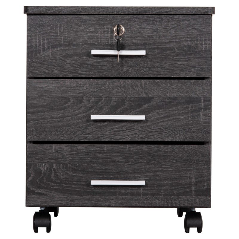 ΣΥΡΤΑΡΙΕΡΑ ΓΡΑΦΕΙΟΥ HAYDEN HM2282.01 ΣΕ ΑΝΘΡΑΚΙ ΧΡΩΜΑ 39.5x40x46.5Υεκ