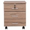 ΣΥΡΤΑΡΙΕΡΑ ΓΡΑΦΕΙΟΥ HAYDEN HM2282.02 ΣΕ SONAMA ΧΡΩΜΑ 39.5x40x46.5Υεκ