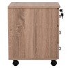 ΣΥΡΤΑΡΙΕΡΑ ΓΡΑΦΕΙΟΥ HAYDEN HM2282.02 ΣΕ SONAMA ΧΡΩΜΑ 39.5x40x46.5Υεκ