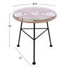 ΣΕΤ ΕΞΩΤΕΡΙΚΟΥ ΧΩΡΟΥ 3ΤΜΧ ALLEGRA HM10335 ΜΠΕΖ WICKER-ΜΕΤΑΛΛΟ
