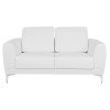 ΚΑΝΑΠΕΣ 2ΘΕΣΙΟΣ KΕΝΖΙΕ HM3121.22 ΜΕ ΛΕΥΚΟ PU 142x81x81 εκ.