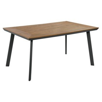 ΤΡΑΠΕΖΙ ΑΛΟΥΜΙΝΙΟΥ TABER ΜΕ POLYWOOD HM5132.12 ΓΚΡΙ 160x92x72