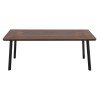 ΤΡΑΠΕΖΙ ΑΛΟΥΜΙΝΙΟΥ TABER ΜΕ POLYWOOD 200X100 ΓΚΡΙ HM5131.12