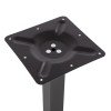 ΒΑΣΗ ΜΕΤΑΛΛΙΚΗ ΓΚΡΙ 40X40X72Υεκ. HM414.20