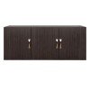 ΠΑΤΑΡΙ 3ΦΥΛΛΗΣ ΝΤΟΥΛΑΠΑΣ CARLY HM385.01 ΣΕ ΧΡΩΜΑ ZEBRANO 150X55X60Υεκ.