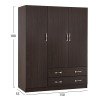 ΝΤΟΥΛΑΠΑ 3ΦΥΛΛΗ CARLY HM384.01 ΜΕ ΔΥΟ ΣΥΡΤΑΡΙΑ ZEBRANO 150X55Χ180Υεκ.
