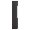 ΒΙΒΛΙΟΘΗΚΗ ΓΡΑΦΕΙΟΥ ΕΠΑΓΓΕΛΜΑΤΙΚΗ ROSEWOOD HM2089 ΜΕΛΑΜΙΝΗ ΓΚΡΙ-WENGE 80Χ40Χ200Υεκ.
