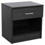 ΚΟΜΟΔΙΝΟ ΜΕ 1 ΣΥΡΤΑΡΙ LANEY ZEBRANO 45x35,5x47Υ εκ. HM2345.02