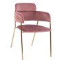 ΠΟΛΥΘΡΟΝΑΚΙ KELSO HM8521.02 ΒΕΛΟΥΔΟ ΣΑΠΙΟ ΜΗΛΟ & ΕΠΙΧΡΥΣΟ ΠΟΔΙ 52,5x52x80Υ εκ.