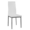 ΚΑΡΕΚΛΑ ΜΕΤΑΛΛΙΚΗ LADY HM0037.11 ΛΕΥΚΟ PU ΜΕΤΑΛΛΙΚΟ ΣΚΕΛΕΤΟ K/D 40x48x95Y εκ.