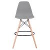 ΣΚΑΜΠΟ ΜΠΑΡ RENATA HM0173.10 ΓΚΡΙ 58x56x107Υ εκ.