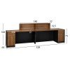 ΕΠΑΓΓΕΛΜΑΤΙΚΟ ΓΡΑΦΕΙΟ ΥΠΟΔΟΧΗΣ SUPREME 328X63X108 HM2359