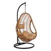 ΚΡΕΜΑΣΤΗ ΠΟΛΥΘΡΟΝΑ ΦΩΛΙΑ CALLIE HM5541.01 ΜΕ WICKER & ΜΑΞΙΛΑΡΙΑ ΜΠΕΖ Φ95Χ195Υ εκ.