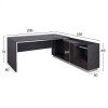ΓΡΑΦΕΙΟ ΕΠΑΓΓΕΛΜΑΤΙΚΟ ΔΕΞΙΑ ΓΩΝΙΑ ROSEWOOD HM2112R 200X160X76Υ εκ.