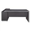 ΓΡΑΦΕΙΟ ΕΠΑΓΓΕΛΜΑΤΙΚΟ ΔΕΞΙΑ ΓΩΝΙΑ ROSEWOOD HM2112R 200X160X76Υ εκ.