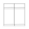 ΣΕΤ 2 ΤΜΧ ΝΤΟΥΛΑΠΑ 4ΦΥΛΛΗ SONAMA 160X42X181 HM11350.02