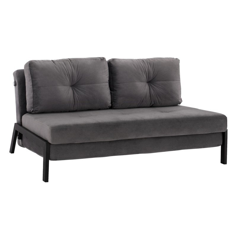 ΚΑΝΑΠΕΣ ΚΡΕΒΑΤΙ ΒΕΛΟΥΔΟ ΓΚΡΙ 2½ ΘΕΣΙΟΣ HM3079.11 151x92x66Υ εκ. ΚΑΝΑΠΕΣ ΚΡΕΒΑΤΙ ΒΕΛΟΥΔΟ ΓΚΡΙ 2½ ΘΕΣΙΟΣ HM3079.11 151x92x66Υ εκ.