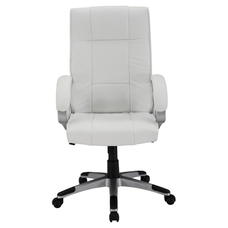 ΚΑΡΕΚΛΑ ΓΡΑΦΕΙΟΥ CHANDER HM1092.02 ΛΕΥΚΗ 63x66x116 εκ.