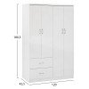 ΝΤΟΥΛΑΠΑ 4ΦΥΛΛΗ ME 2 ΣΥΡΤΑΡΙΑ BLAKELY HM339.05 ΛΕΥΚΗ 120Χ42,5Χ180,5 εκ. ΝΤΟΥΛΑΠΑ 4ΦΥΛΛΗ ME 2 ΣΥΡΤΑΡΙΑ BLAKELY HM339.05 ΛΕΥΚΗ 120Χ42,5Χ180,5 εκ.