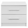 ΚΟΜΟΔΙΝΟ ΜΕΛΑΜΙΝΗΣ CHELSEA HM2220.05 ΛΕΥΚΟ 48x40,5x41,5 εκ.