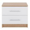 ΚΟΜΟΔΙΝΟ ΜΕΛΑΜΙΝΗΣ HM2220.06 SONAMA - ΛΕΥΚΟ 48x40,5x41,5 εκ.