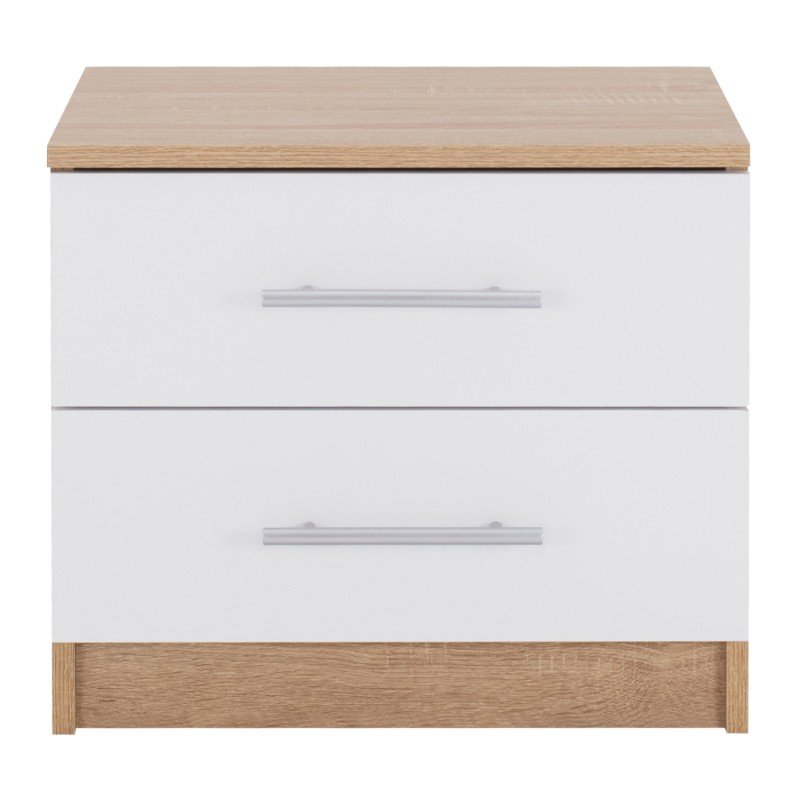 ΚΟΜΟΔΙΝΟ ΜΕΛΑΜΙΝΗΣ HM2220.06 SONAMA - ΛΕΥΚΟ 48x40,5x41,5 εκ.