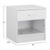 ΚΟΜΟΔΙΝΟ ΜΕ 1 ΣΥΡΤΑΡΙ LANEY ΛΕΥΚΟ HM2345.05 45x35,5x47 εκ. ΚΟΜΟΔΙΝΟ ΜΕ 1 ΣΥΡΤΑΡΙ LANEY ΛΕΥΚΟ HM2345.05 45x35,5x47 εκ.