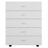 ΣΥΡΤΑΡΙΕΡΑ ΜΕΛΑΜΙΝΗΣ THORG HM8995.03- 5 ΣΥΡΤΑΡΙΑ ΛΕΥΚΗ 80Χ40Χ100Yεκ.